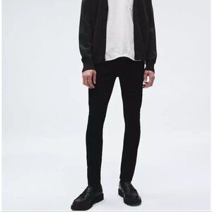 Brand New w/tags Rag & Bone Skinny Black Aero Stretch Jean - Men's 30x32